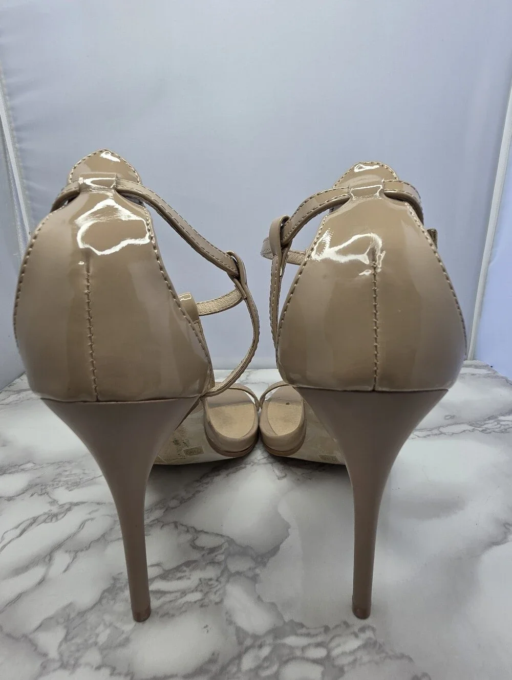 Chinese Laundry Leo patent nude Heels